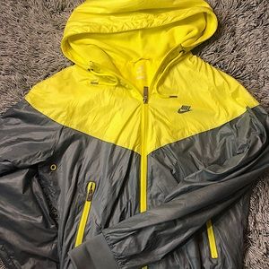 Nike fleece windbreaker
